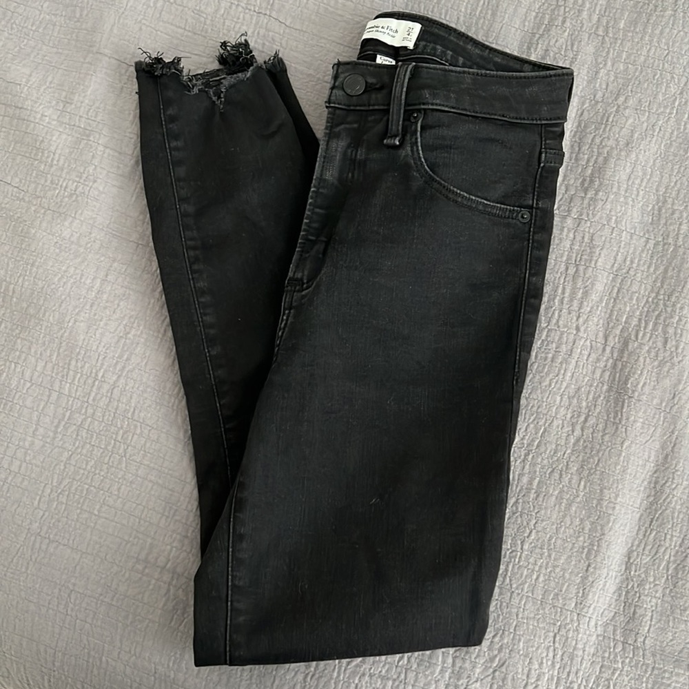 Abercrombie & Fitch Curve Love, High Rise, Super Skinny Ankle